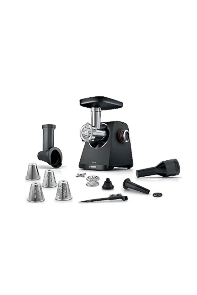Bosch Gıda Kıyma Makinesi MultiPower 2100 W Siyah, Metalik gümüş ürün görseli