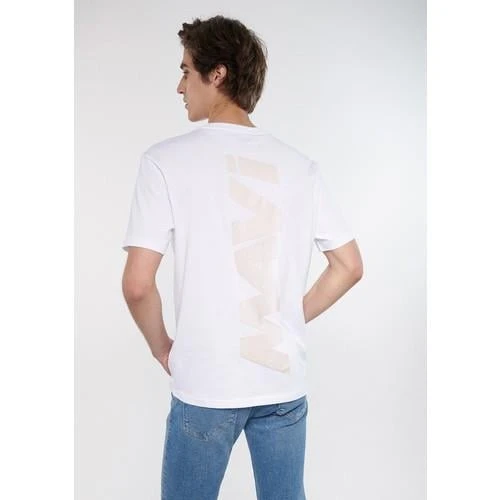 MAVİ BASKILI TİŞÖRT - Resim 2