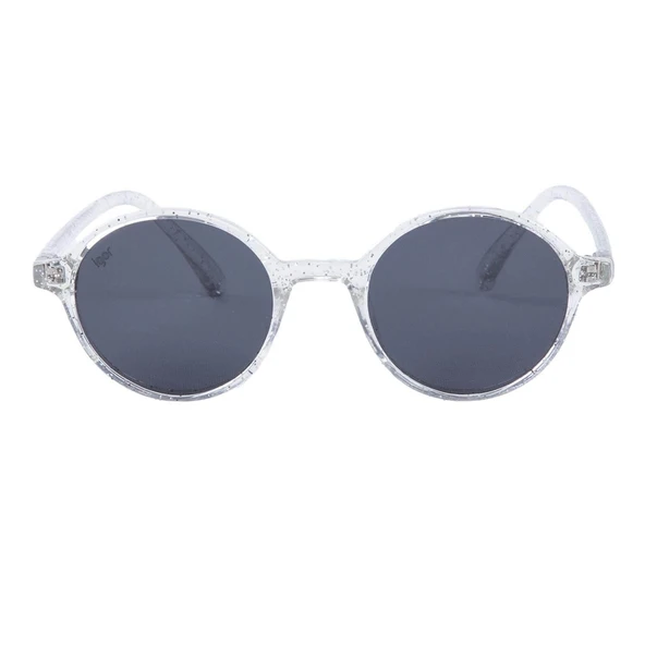 Igor TR318 Teddy Polarize-%100 UV Protection Çocuk Güneş Gözlüğü  Simli Şeffaf - Resim 2