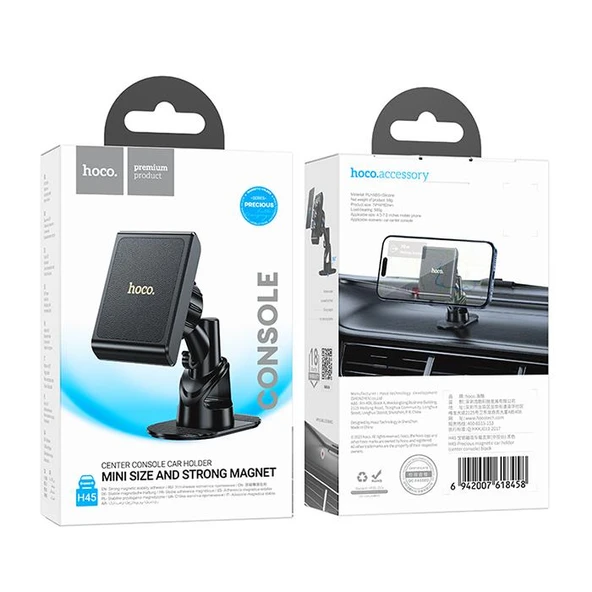 Hoco H45 Torpido Üstü Magsafe Manyetik Araç İçi Telefon Tutucu - Resim 8