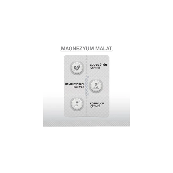 Magnesium Plus Malat 30 Tablet - Resim 5