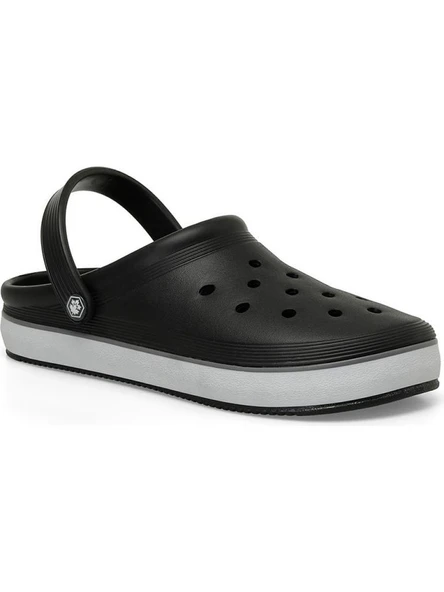 LUMBERJACK MADMAX 5FX SİYAH COMFORT ANATOMİK SABO TERLİK SANDALET ürün görseli