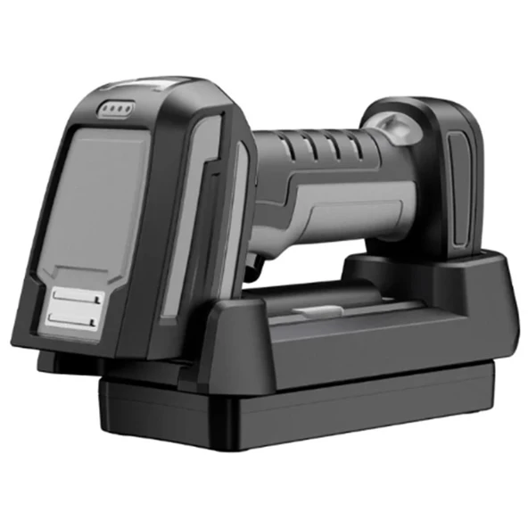 PERKON TIGER RS56 2D 2.4GHZ 300M + BT+USB KABLOSUZ ULTRA DAYANIKLI IP67 ENDÜSTRİYEL BARKOD OKUYUCU + CRADLE ürün görseli