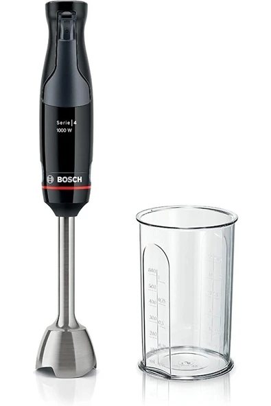 Bosch MSM4B610 Serie 4 El Blenderı ErgoMaster 1000 W Siyah ürün görseli