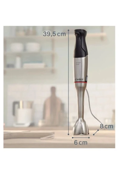 Bosch MSM6M810 Serie 6, El Blenderı, Ergomaster, 1200 W, Paslanmaz Çelik ürün görseli