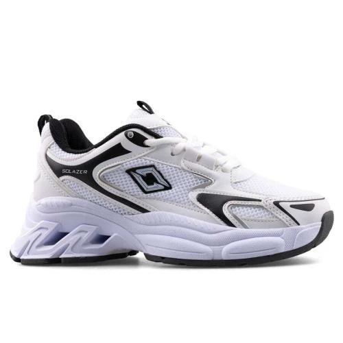 SOLAZER BEYAZ SİYAH SNEAKERS ürün görseli