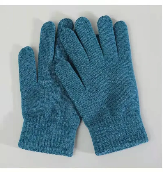 Kışlık Tiriko Kadın Eldiven Turkuaz Yeşili Eldiven - Resim 3