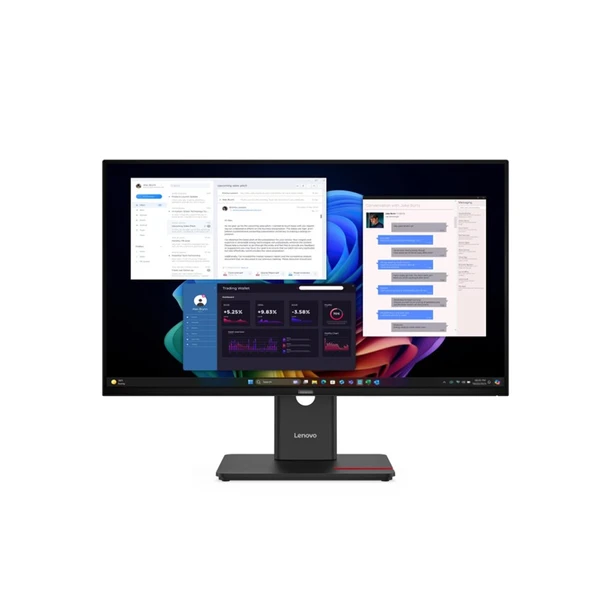 27 LENOVO T27UD-40 THINKVISION 64AFGAT2TK 4MS 48HZ HDMI WLED PIVOT MONITOR ürün görseli