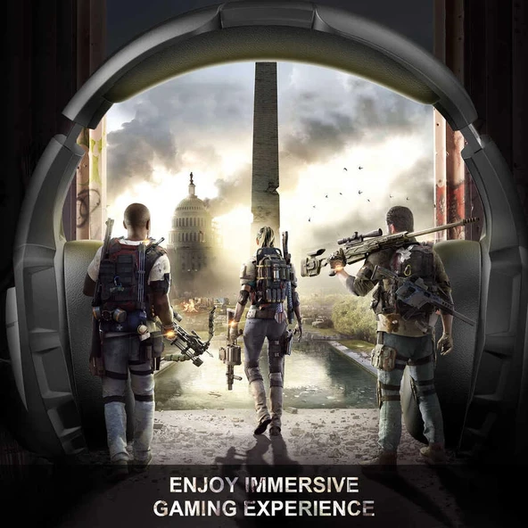 Zore Onikuma K5 Oyuncu Kulaklığı 3.5mm - Resim 3