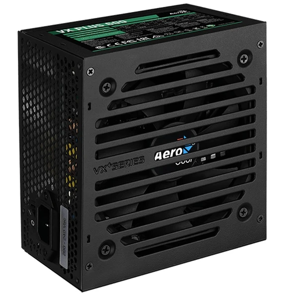 AEROCOOL AE-VXP600 VX PLUS 600W AKTİF PFC GÜÇ KAYNAĞI ürün görseli