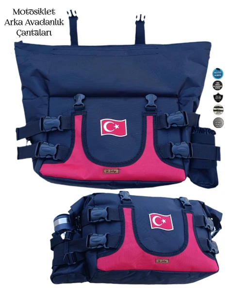SEVBAGS MOTOSİKLET ARKA YAN AVADANLIK ÇANTALARI - Resim 2