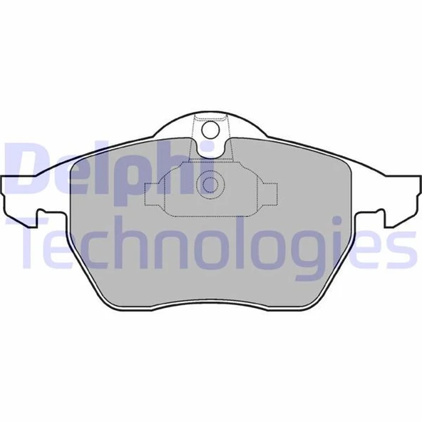 DELPHI LP1600 ÖN FREN BALATASI VECTRA B X20XEV 1605912 1605036 ürün görseli 1