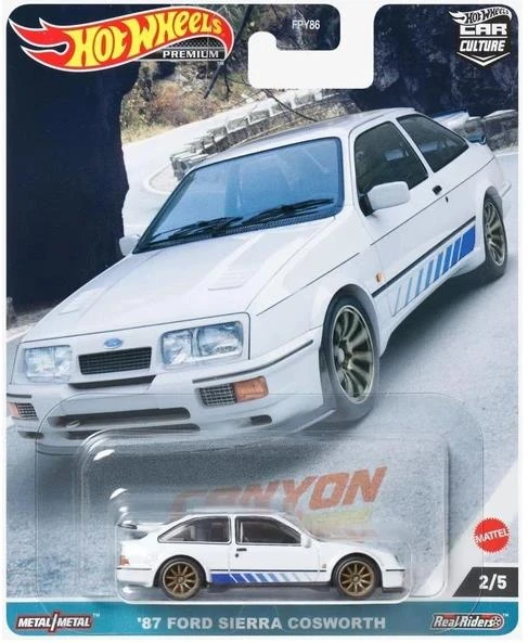 Hot Wheels Premium Car Culture '87 Ford Sierra Cosworth HKC54 ürün görseli