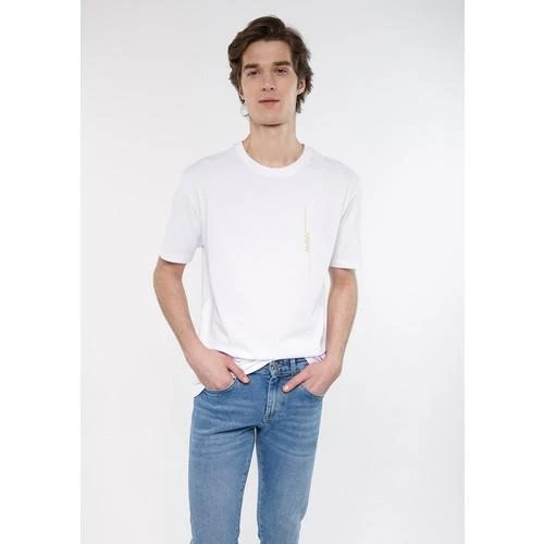 MAVİ BASKILI TİŞÖRT - Resim 4