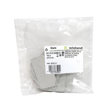 Wieland Wkfn 6/35 İçin Nihayet Plakası - 10 ADET ürün görseli 1