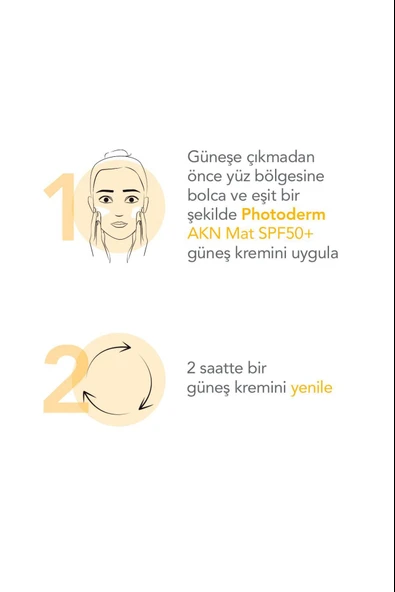 Bioderma Photoderm Akn Mat Karma Ve Yağlı Ciltler Için Matlaştırıcı Etkili Spf30 Güneş Kremi 150 ml ürün görseli