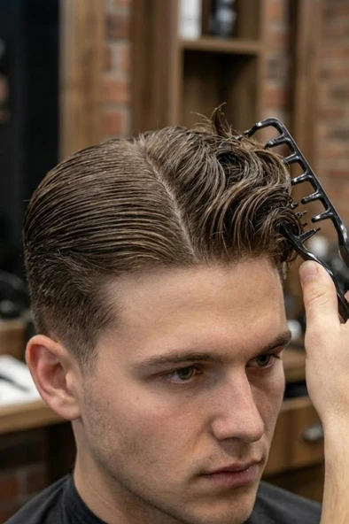 Elvora Mucizevi Tarak Şekil Verici Miracle Comb Siyah - Resim 3