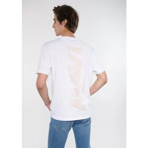 MAVİ BASKILI TİŞÖRT - Resim 11