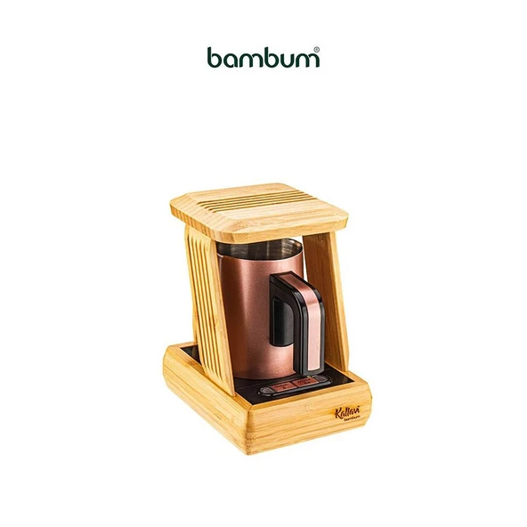 Bambum Kallavi Türk Kahve Makinesi Bronz - Resim 2