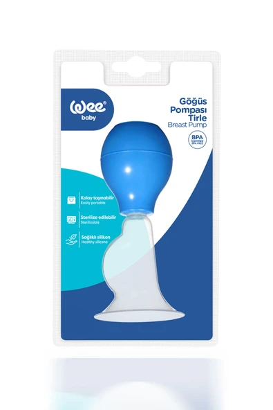 WEE BABY Silikon Göğüs Pompası Tirle 902 - Resim 4