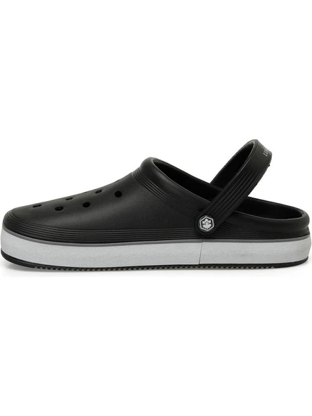 LUMBERJACK MADMAX 5FX SİYAH COMFORT ANATOMİK SABO TERLİK SANDALET - Resim 4