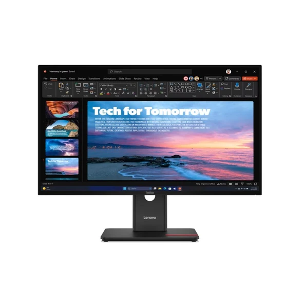 27 LENOVO T27QD-40 THINKVISION 64AAGAT2TK 4MS 48HZ HDMI WLED PIVOT MONITOR ürün görseli