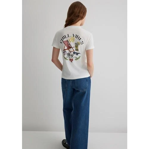 PLAJ BASKILI TİŞÖRT - Resim 6