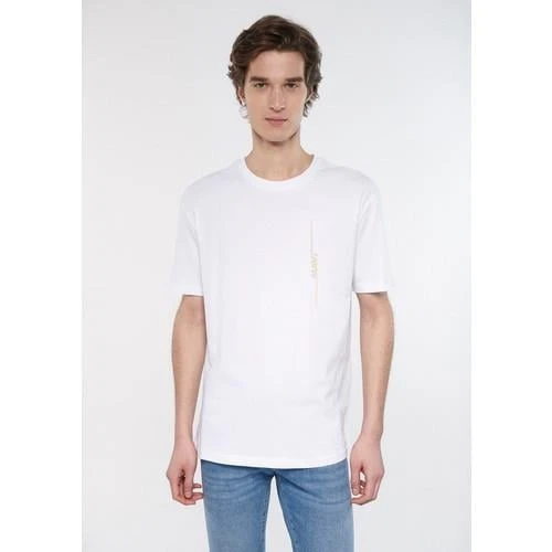 MAVİ BASKILI TİŞÖRT - Resim 5