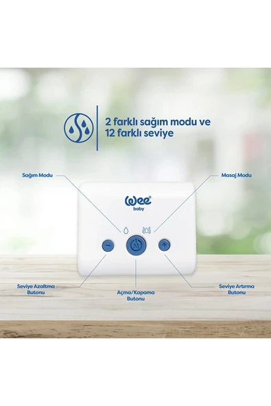 WEE BABY Elektrikli Göğüs Pompası - Resim 2