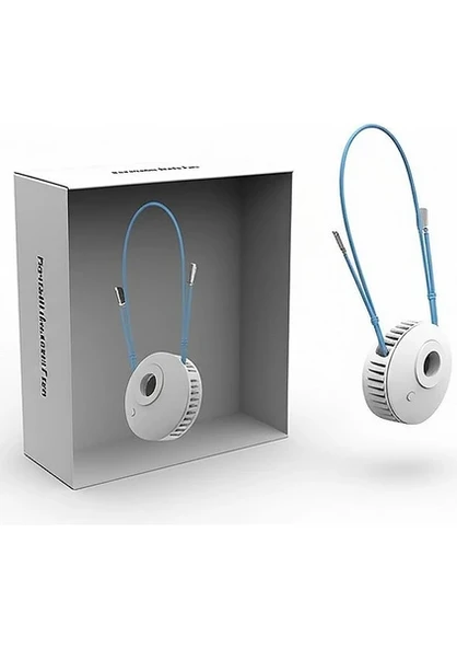 Vh Boyun Tipi Taşınabilir USB Şarjlı Fan Sessiz Vantilatör Güçlü Boyun Fanı Kompakt Tasarım ürün görseli