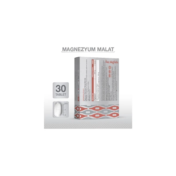 Magnesium Plus Malat 30 Tablet - Resim 2