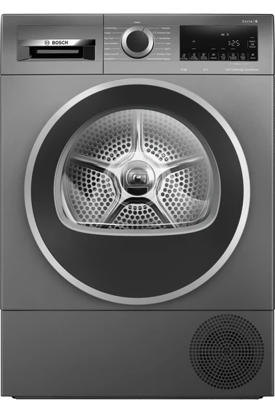 Bosch WQG2420RTR 9 Kg Gri Serie 6 Kurutma Makinesi ürün görseli