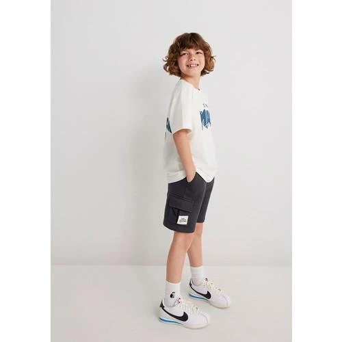 KARGO CEPLİ ÖRME ŞORT - Resim 3