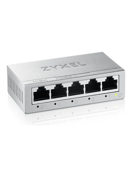 ZYXEL GS-105B V5 5 PORT 10/100/1000 SWIT ürün görseli 1