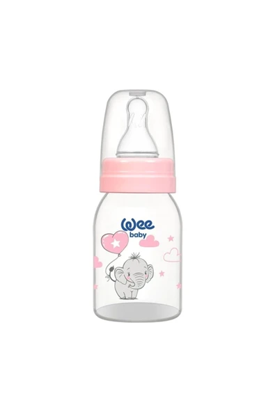 WEE BABY Klasik  Biberon Pembe 125 ml 851 ürün görseli 1