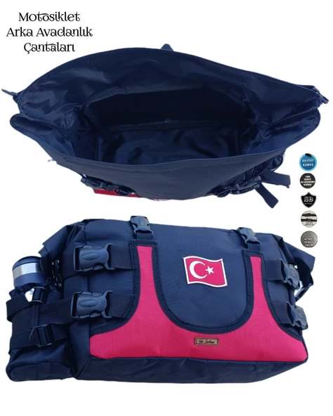 SEVBAGS MOTOSİKLET ARKA YAN AVADANLIK ÇANTALARI - Resim 5