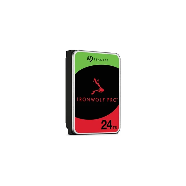 24 TB SEAGATE 3.5 IRONWOLF PRO SATA 512MB 7200RPM ST24000NT002 (5 YIL RESMI DIST GARANTILI) ürün görseli