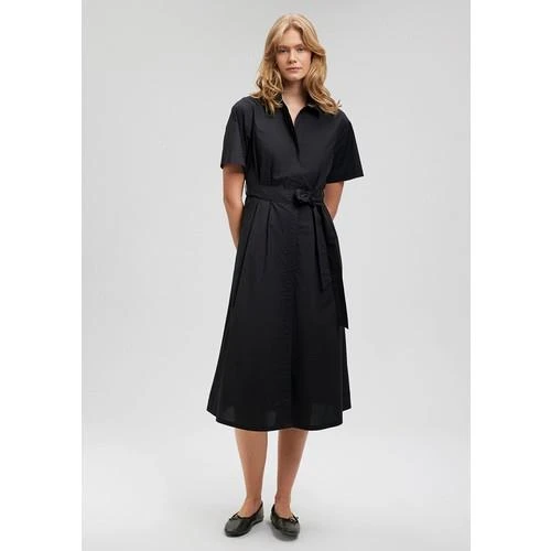 DOKUMA MIDI ELBİSE - Resim 8