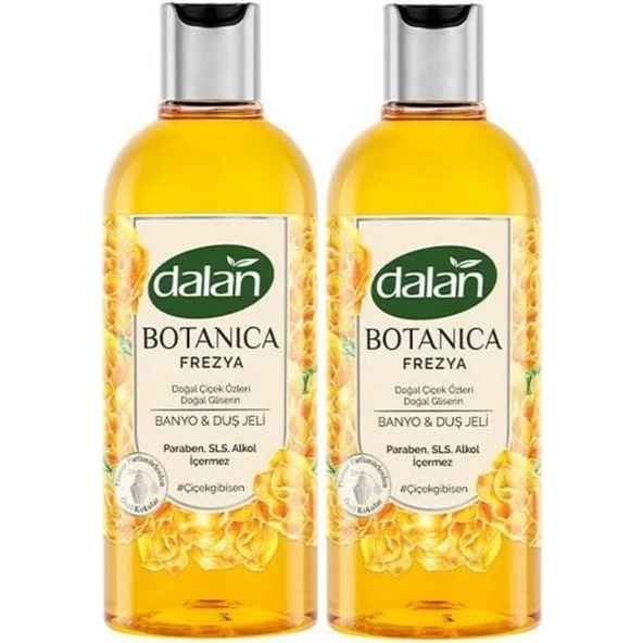 Dalan Botanica Duş Jeli Frezya Kokulu 500 Ml X 2 Adet ürün görseli