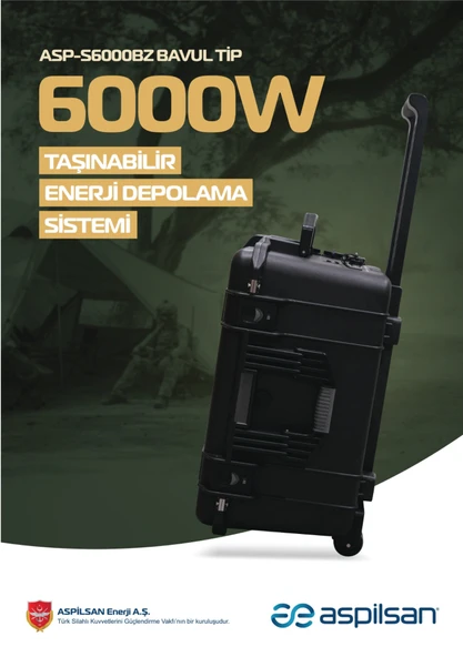 ASP-S6000BZ BAVUL TIPI ENERJI DEPOLAMA SISTEMI - Resim 4