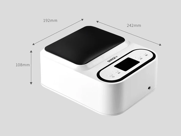 Q9 Şarjlı Manikür Tırnak Kurutucu UV Led Lamba Protez Tırnak Lambası Beyaz 48W - Resim 7