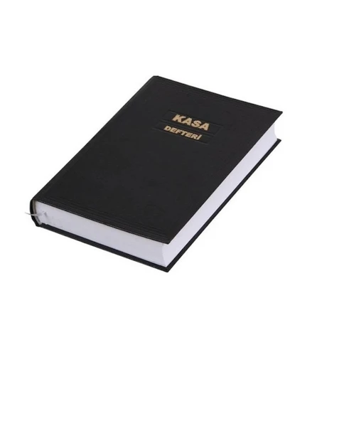 Gülpaş Kasa Defteri Ciltli 320 YP 20 x 28 CM Siyah ürün görseli 1