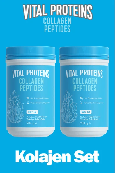 Vital Proteins Collagen 284 gr 2 Adet ürün görseli