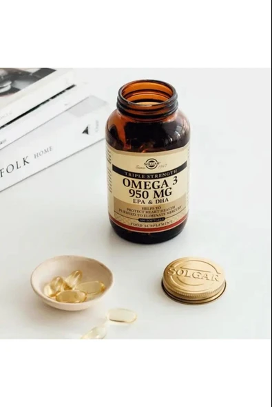 Solgar Omega-3 950 Mg 100 Kapsül 2 Adet - Resim 2