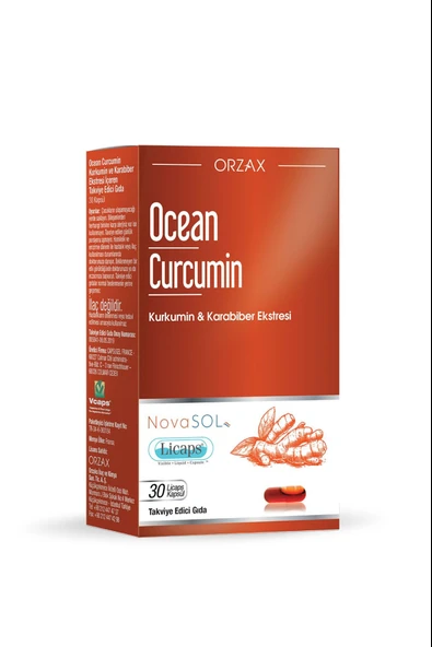 Ocean Curcumin 30 Kapsül ürün görseli
