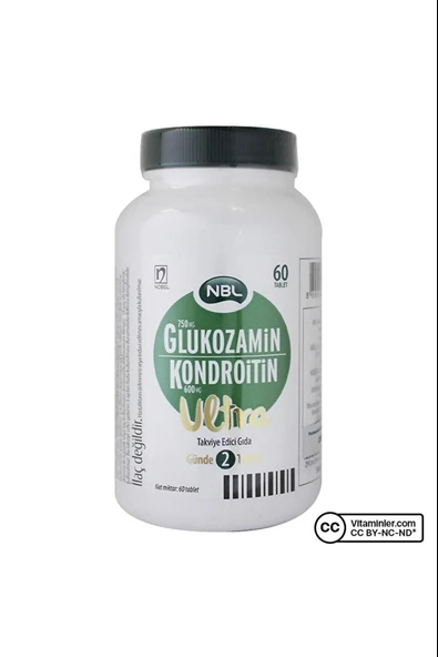 Nbl Glukozamin Kondroitin Ultra 60 Tablet ürün görseli