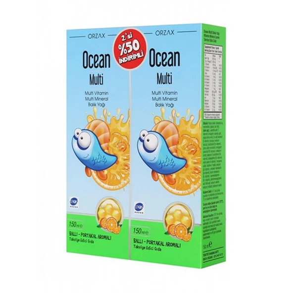 Ocean Multi Şurup 150 ml - İkincisi %50 İndirimli ürün görseli