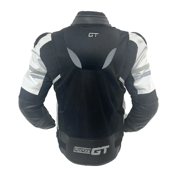 Forte GT 2003001 Titan Hörgüçlü Motosiklet Montu Beyaz - Resim 3