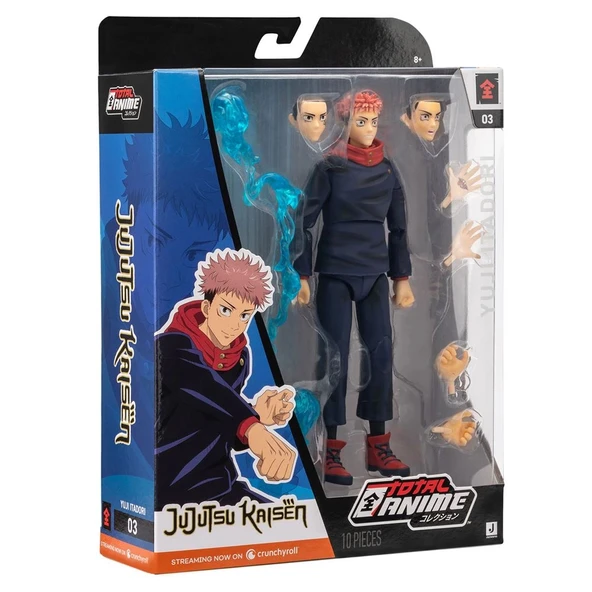 Total Anime 16 cm Aksiyon Figür 03 - YUJI ITADORI - Resim 5
