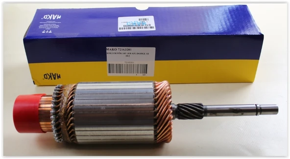 MAKO 72163201 KOLLEKTÖR 24V KB-KF DODGE AS 26.200-CARGO 72163201 ürün görseli 1